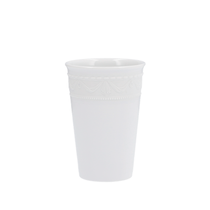 KPM To-go Becher, KURLAND BLANC NOUVEAU, Weiss